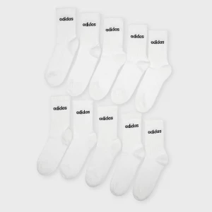 Foto van product 10 PACK - Crew adidas Originals wit