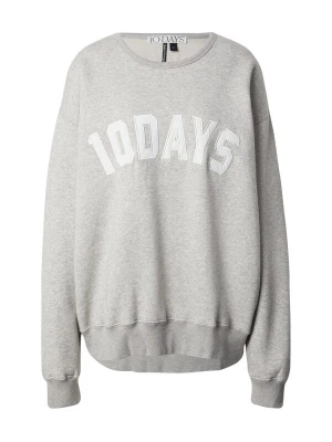 Foto van product 10Days Sweatshirt 'THE STATEMENT' grijs gemêleerd / wit