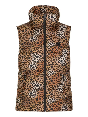 Foto van product 19V69 ITALIA Bodywarmer 'Asia' bruin / zwart / wit