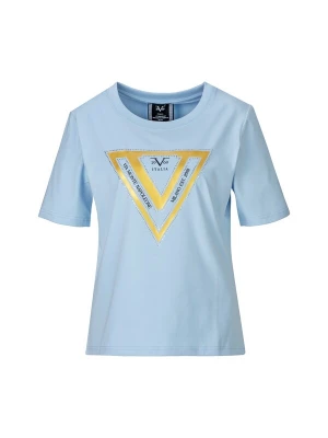 Foto van product 19V69 ITALIA Shirt 'Bellara' lichtblauw / goud