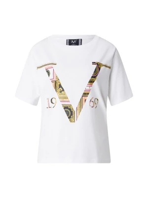 Foto van product 19V69 ITALIA Shirt geel / rosa / zwart / wit