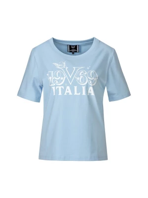 Foto van product 19V69 ITALIA Shirt lichtblauw / wit