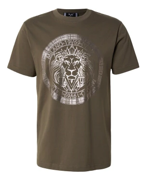 Foto van product 19V69 ITALIA Shirt olijfgroen / zilver