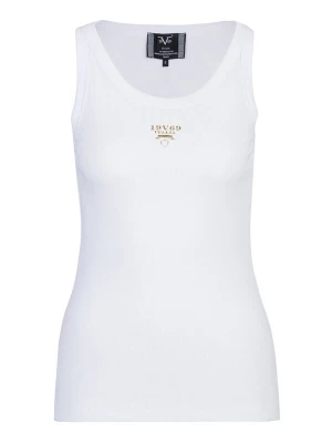 Foto van product 19V69 ITALIA Top 'Benicia' goud / wit