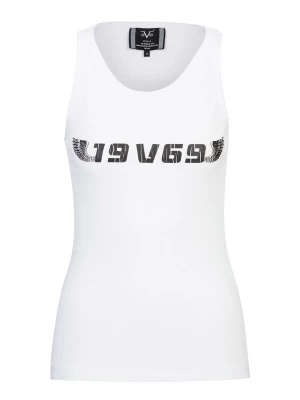 Foto van product 19V69 ITALIA Top 'Benicia Racing' zwart / wit