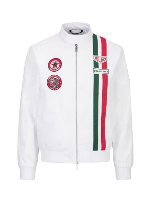 Foto van product 19V69 ITALIA Tussenjas 'Panatta Racing' groen / rood / wit