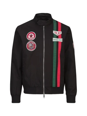 Foto van product 19V69 ITALIA Tussenjas 'Panatta Racing' groen / rood / zwart / wit