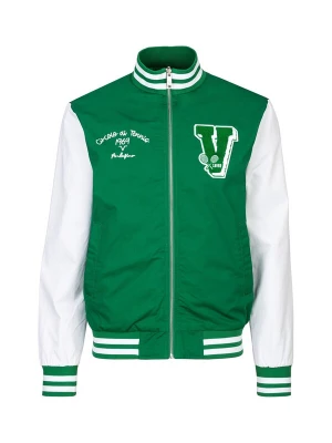 Foto van product 19V69 ITALIA Tussenjas 'Panatta Tennis' groen / wit