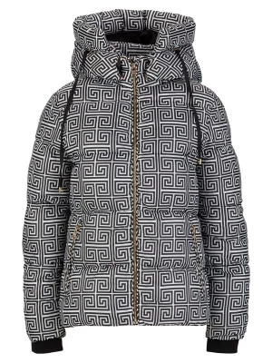 Foto van product 19V69 ITALIA Winterjas 'Luna' zwart / wit