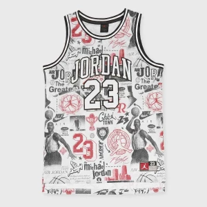 Foto van product 23 All Over Print Jersey Jordan wit