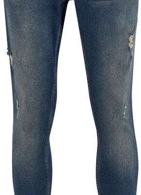 Foto van product 2Y Premium Jeans blauw denim