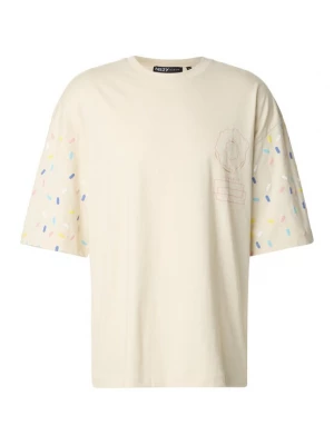 Foto van product 2Y Premium Shirt 'Sprinkle Donut' crème / honing / rosa / wit