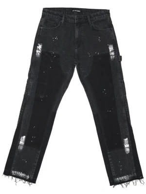Foto van product 2Y Studios Cargojeans 'Nardin' grey denim / zwart