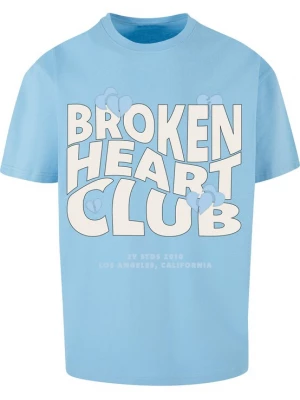 Foto van product 2Y Studios Shirt 'Broken Heart Club' lichtblauw / wit