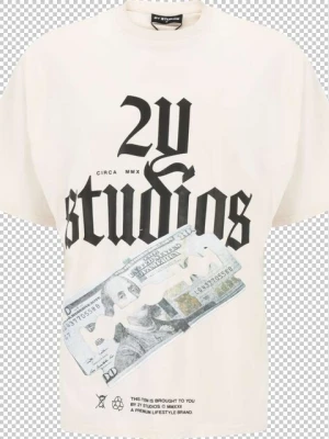 Foto van product 2Y Studios Shirt 'Razor' geel / donkergroen / zwart / offwhite