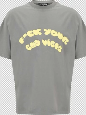 Foto van product 2Y Studios Shirt 'Vibes' geel / grijs