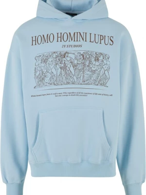 Foto van product 2Y Studios Sweatshirt 'Homini' lichtblauw / bruin
