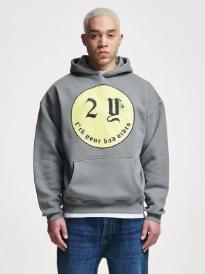Foto van product 2Y Studios Sweatshirt 'Smiley' lichtgeel / grijs / zwart