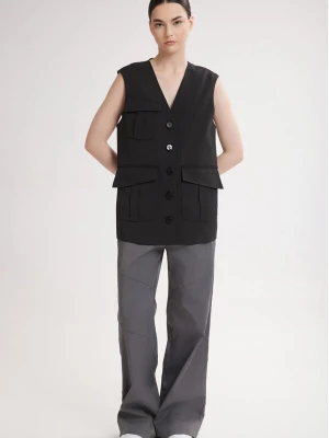 Foto van product 4TAILORS Bodywarmer 'Carlo' zwart
