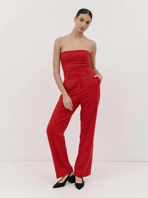 Foto van product 4TAILORS Pantalon 'Spice it Up' knalrood