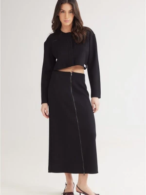 Foto van product 4TAILORS Rok 'Cheeky' zwart