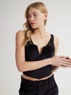 Foto van product 4TAILORS Top 'Ava' zwart