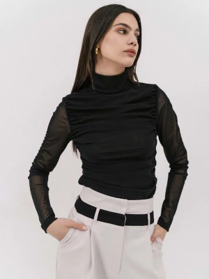 Foto van product 4TAILORS Top 'Fierce' zwart