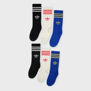 Foto van product 6 PACK - 3 Stripes Crew Socks