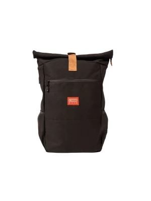 Foto van product 8000kicks Rugzak 'Everyday Hemp Rolltop Backpack Black' zwart