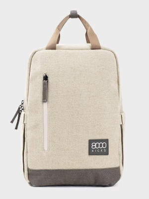 Foto van product 8000kicks Rugzak 'Small Hemp Backpack in Beige and Green' beige