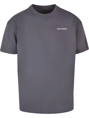 Foto van product 9N1M SENSE Shirt 'Change' donkergrijs / wit