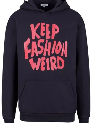 Foto van product 9N1M SENSE Sweatshirt 'Keep Fashion Weird' grenadine / zwart