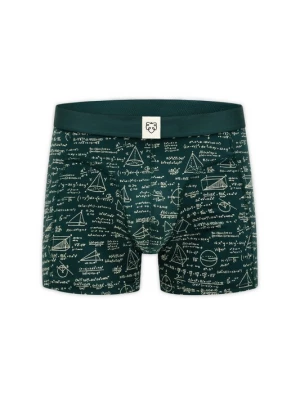 Foto van product A-dam Boxershorts 'Maths Pro' sand / donkergroen