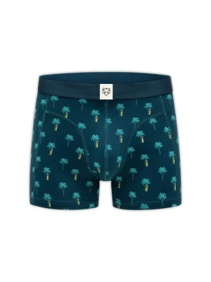 Foto van product A-dam Boxershorts navy / turquoise / cyaan blauw / geel