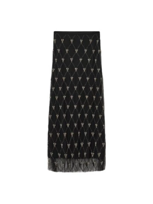 Foto van product A-lijn rok AllSaints zwart