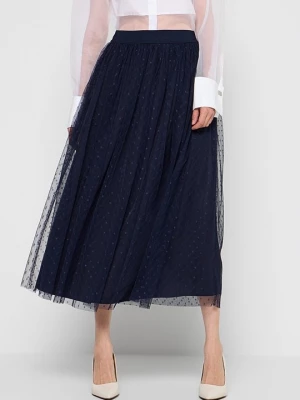 Foto van product A-lijn rok Apart Glamour donkerblauw