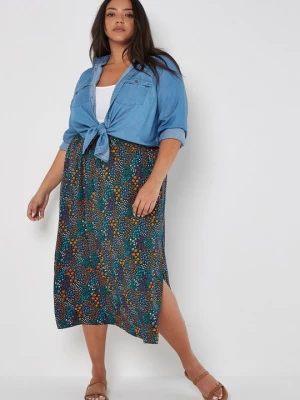 Foto van product A-lijn rok Apricot donkerblauw