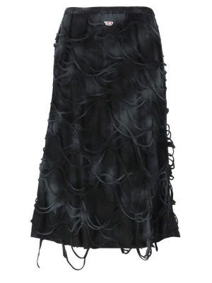 Foto van product A-lijn rok Diesel blauw