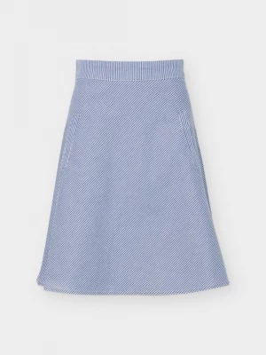 Foto van product A-lijn rok Mads Nørgaard blauw