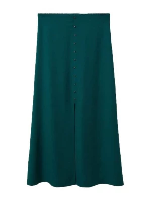 Foto van product A-lijn rok Mango groen