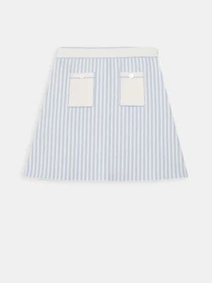 Foto van product A-lijn rok Sandro blauw