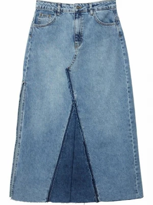Foto van product A-lijn rok Stradivarius lichtblauw