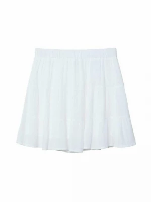 Foto van product A-lijn rok Stradivarius wit
