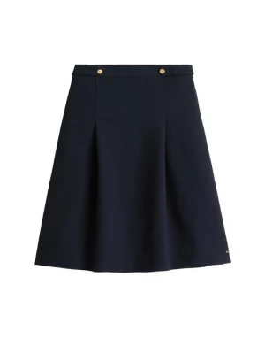 Foto van product A-lijn rok Tommy Hilfiger donkerblauw