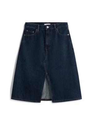 Foto van product A-lijn rok Tommy Hilfiger donkerblauw denim