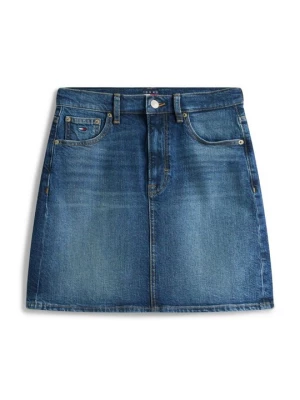 Foto van product A-lijn rok Tommy Jeans donkerblauw denim
