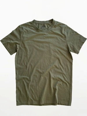 Foto van product A Question Of (AQO) Shirt 'Anders Tee Garment Dyed' groen