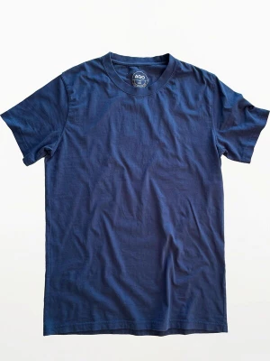 Foto van product A Question Of (AQO) Shirt 'Anders Tee Garment Dyed' indigo