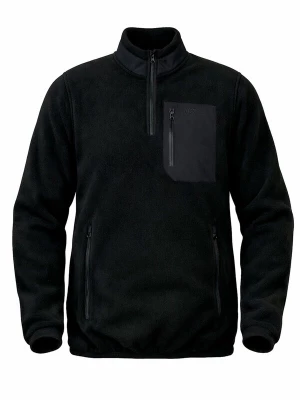 Foto van product A Question Of (AQO) Tussenjas 'David Micro Fleece Halfway Zip' zwart