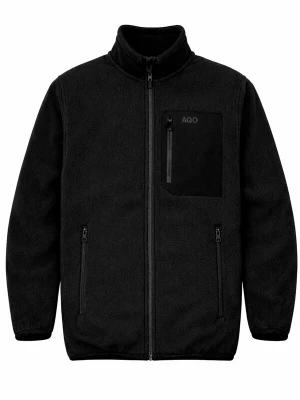 Foto van product A Question Of (AQO) Tussenjas 'David Micro Fleece Zipper' zwart